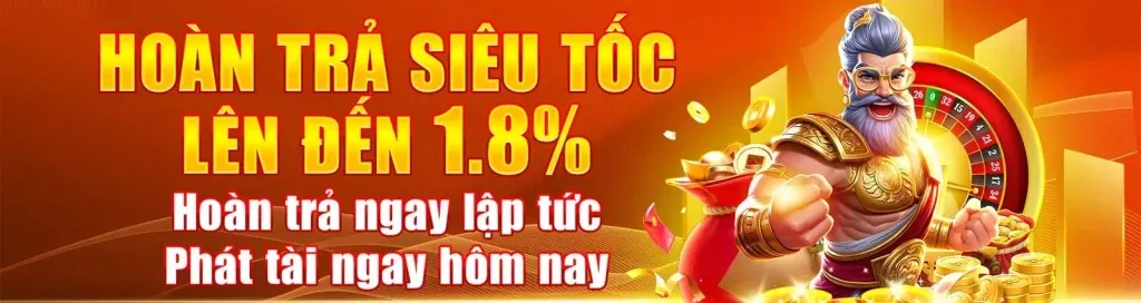 Khuyến mãi hoàn trả hàng ngày casino